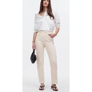 Madewell The '90s Straight Jean Women's 25 Vintage Canvas NWT